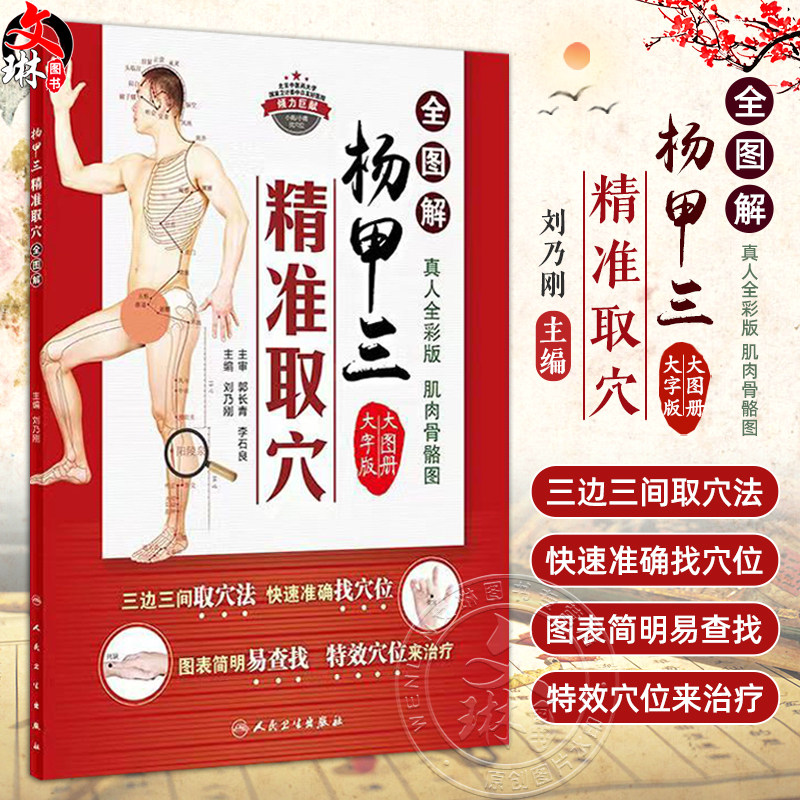 杨甲三精准取穴全图解快速准确
