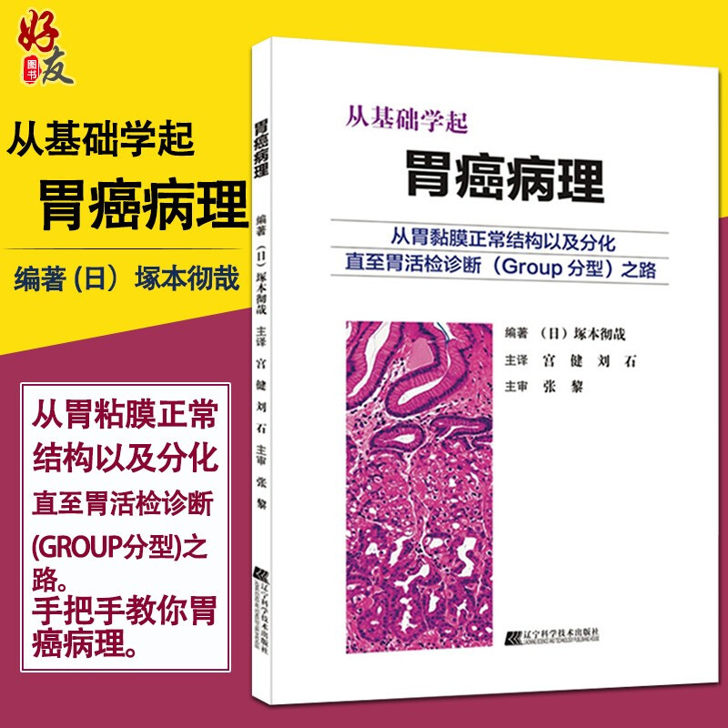 正版从基础学起胃癌病理从胃黏膜正常结构以及分化直至胃活检诊断GROUP分型之路日塚本彻哉宫健刘石张黎胃内镜学诊疗病变诊断