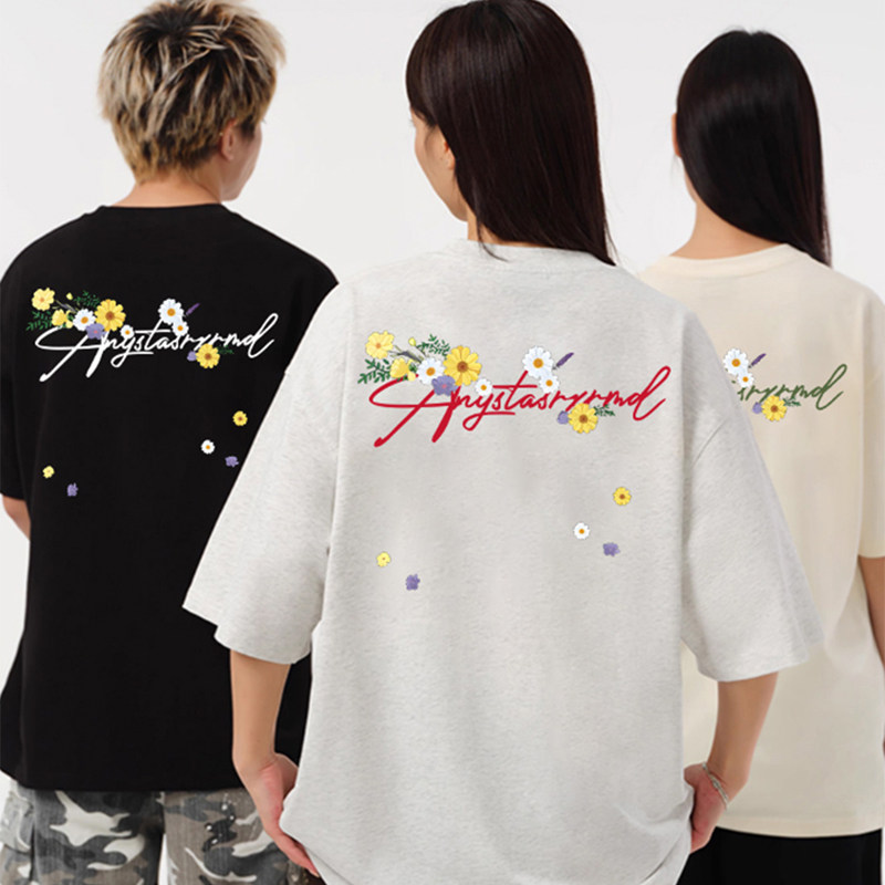 STA短袖T恤重磅圆领宽松新款上衣