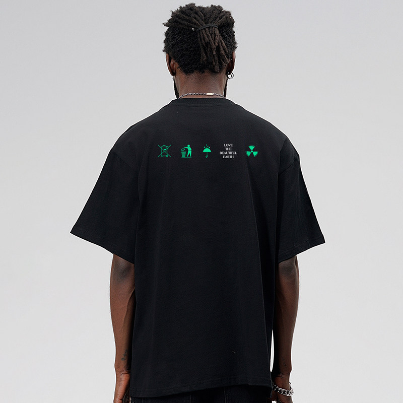 STA环保系列地球纯棉短袖男女