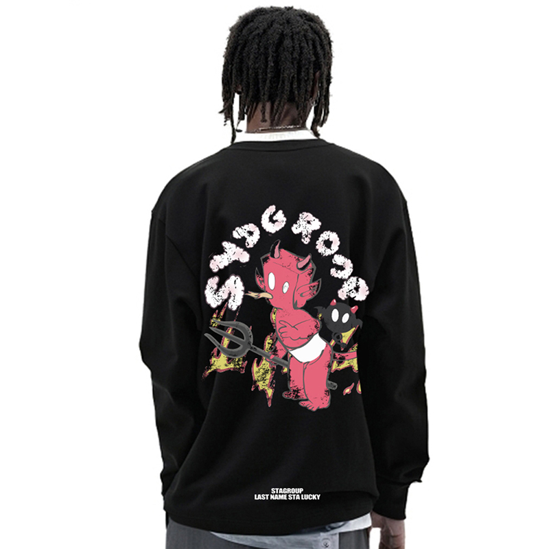 STA长袖T恤纯棉打底衫