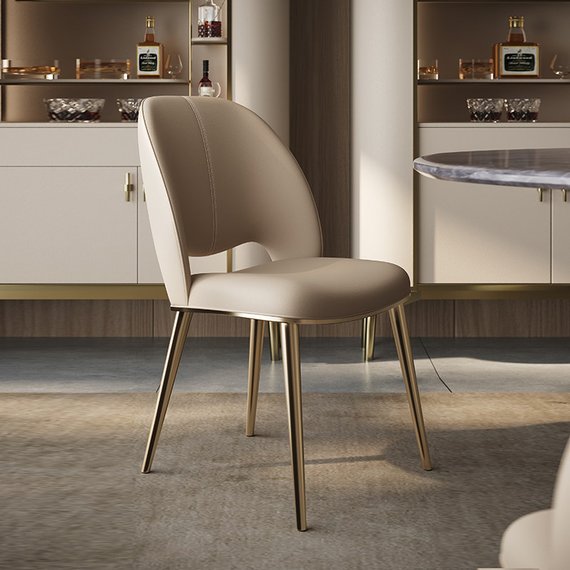 轻奢餐椅家用现代简约休闲书房化妆凳子设计师镀金椅餐厅网红椅子,住宅家具,餐椅,淘宝优惠券,粉丝福利购,淘宝优惠卷