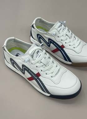 外贸男单鞋68681新款时尚复古休闲鞋真皮板鞋潮平底百搭小白鞋男