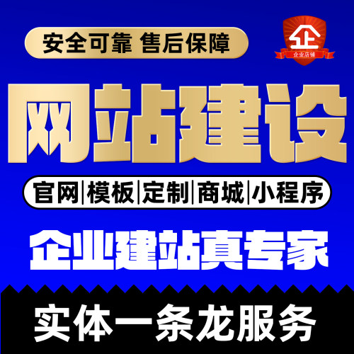 做网站建设官网页制作公司企业网站外贸独立站搭建小程序开发定制