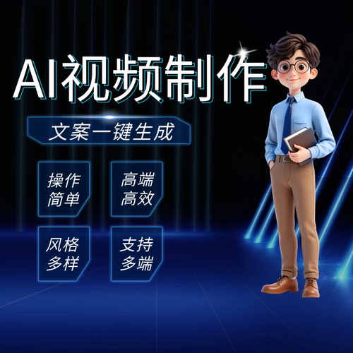 ai视频制作生成创意视频动漫制作动画企业宣传片影视mv广告拍摄
