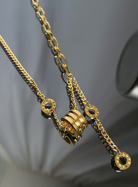 高级感钛钢不掉色小蛮腰女项链