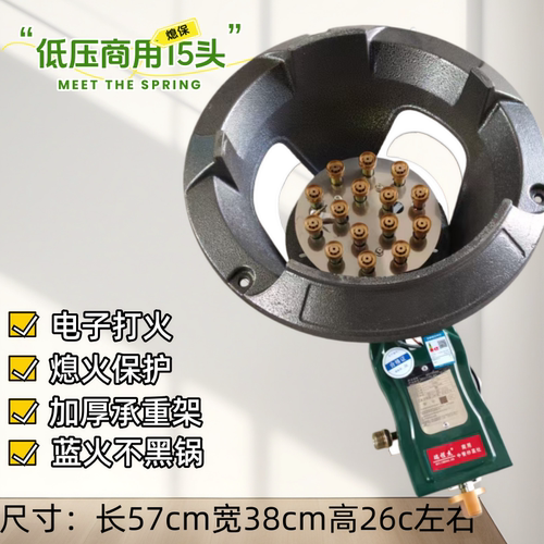 瑞程杰商用低压熄火保护煤气灶