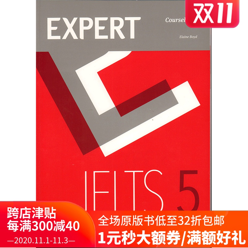 包邮培生英文原版进口雅思考试EXPERT IELTS 5:学生书