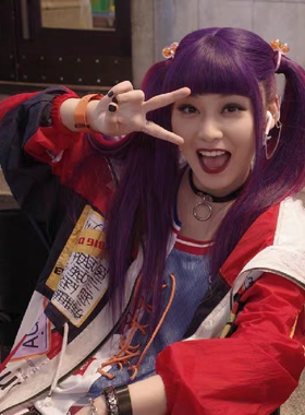 唐人街探案尚语贤KIKO同款朋克夜店软妹爱心项圈女颈带锁骨项链jk