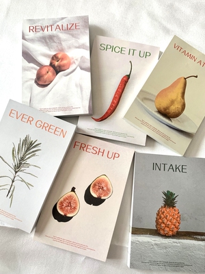 摄入-Intake-系列便签本素材纸A7原创ins可撕100g单面