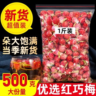 正品红巧梅500g 新货散装无硫干花茶千日红另售花茶花草茶叶包邮