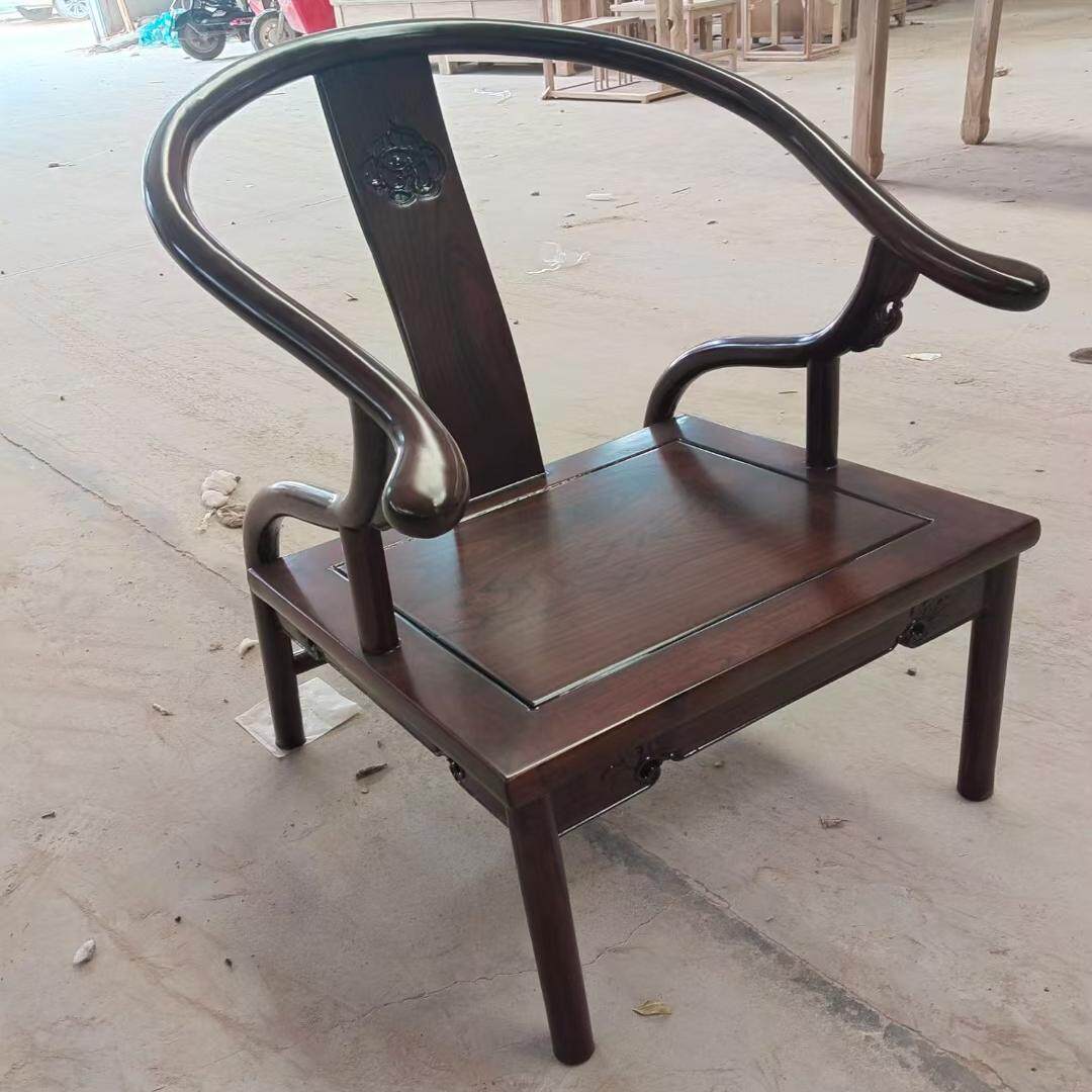 中式实木半圈椅主人椅