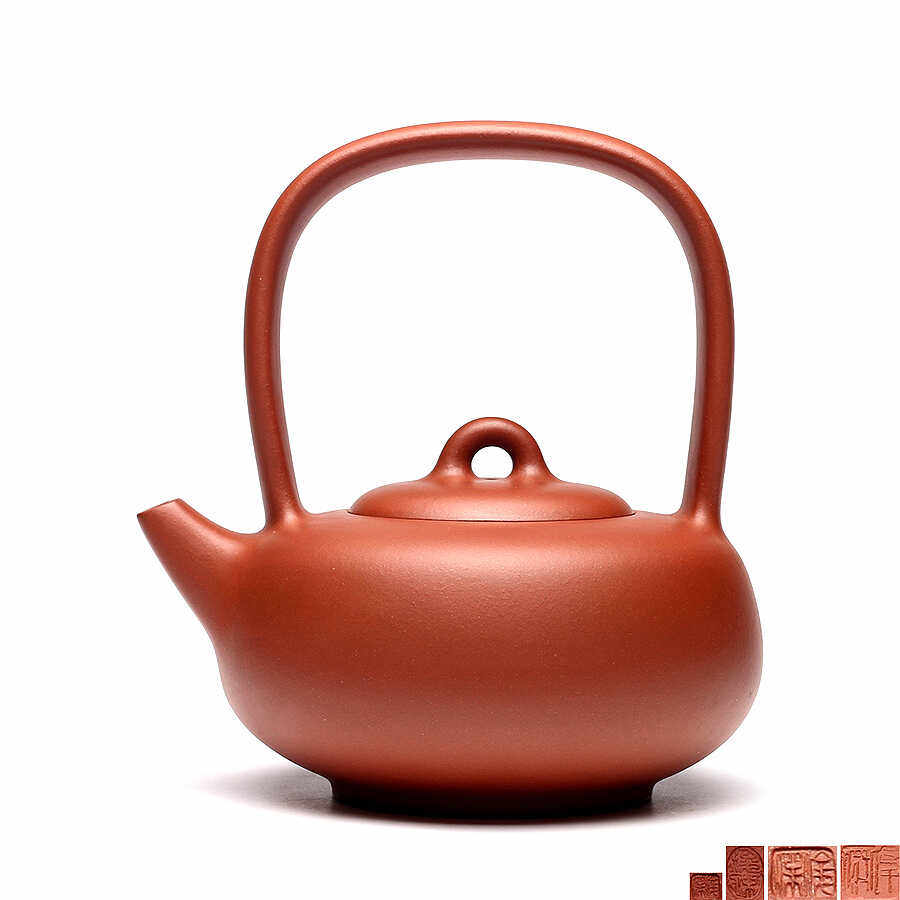 宜兴紫砂壶名家双料国大师吕俊杰茶壶