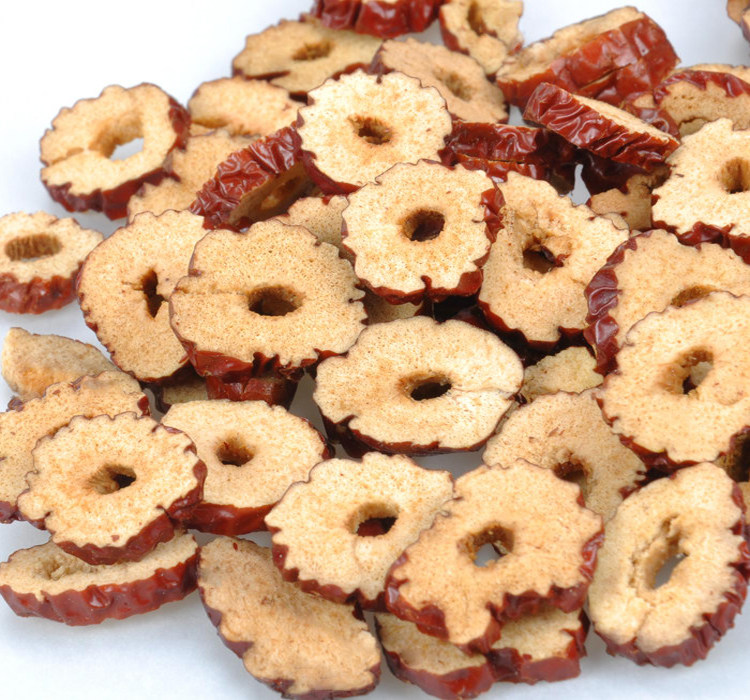 豆浆原料红枣片即食10斤新疆红枣圈无核脆枣圈可干吃泡茶快递包邮