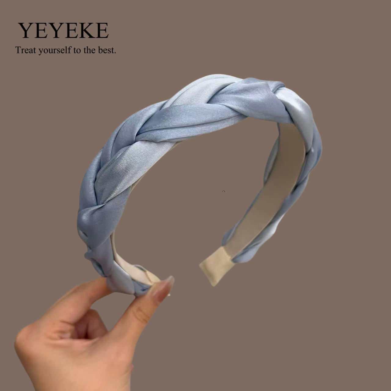 韩国东大门新款缎面麻花编织发箍压发发箍淑女型压发头箍发卡发饰