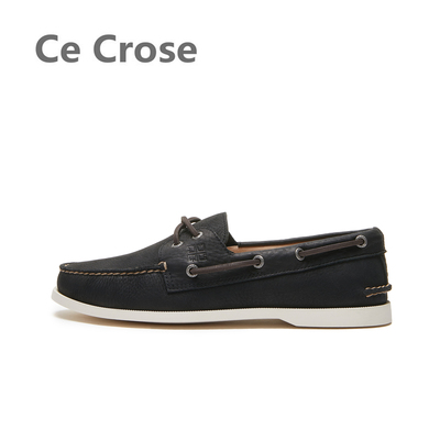 经典头层牛皮休闲CeCrose帆船鞋