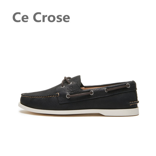 经典头层牛皮休闲CeCrose帆船鞋
