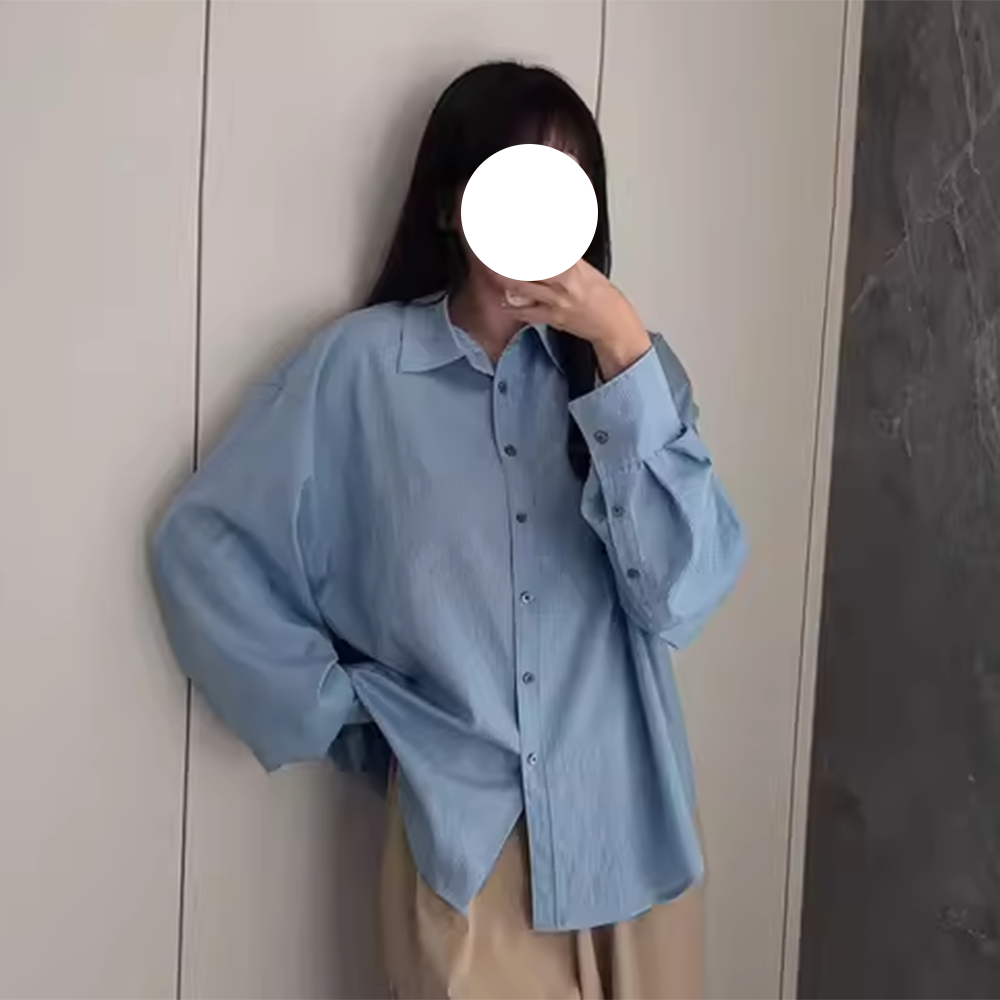 现货JN同源【商场同款】新品衬衫色织条纹飘带女提花条纹飘带衬衫
