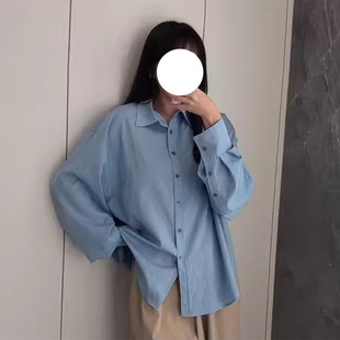 现货JN同源【商场同款】新品衬衫色织条纹飘带女提花条纹飘带衬衫