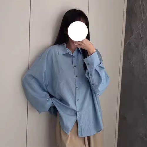 现货JN同源【商场同款】新品衬衫色织条纹飘带女提花条纹飘带衬衫