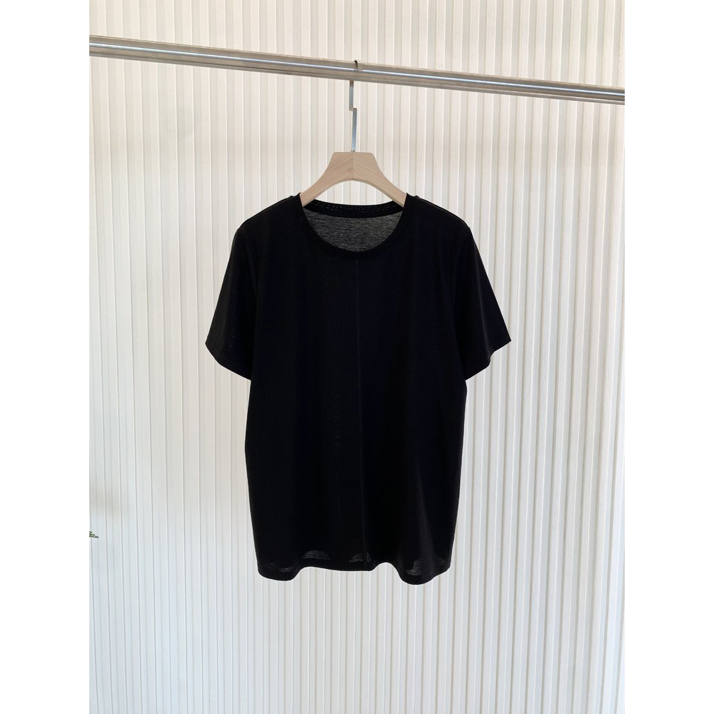 现货ICIC小禾同源2025新款强捻弹力汗布 T恤 解锁夏日高级感穿搭