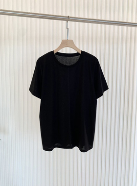 现货ICIC小禾同源2025新款强捻弹力汗布 T恤 解锁夏日高级感穿搭