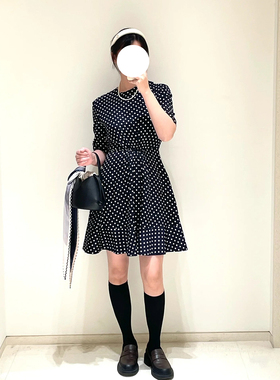 现货ICIC小禾深圳南油重磅真丝女装2026春夏弹力重绉及膝连衣裙
