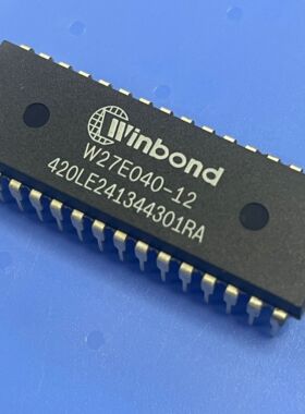 W27E040-12 全新原装进口 芯片 直插单片机 WINBOND华邦 存储器