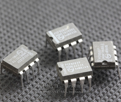 PCF8583P 芯片 日历时钟芯片 DIP-8 PCF8583 进口拆机