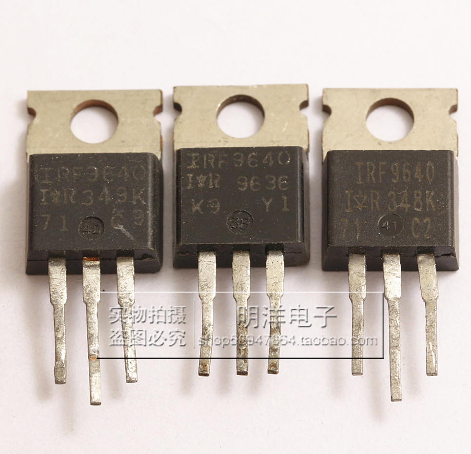 IRF9640PBF IRF9640 -11A/-200V TO-220 P沟道 场效应管 进口拆机 - 封面