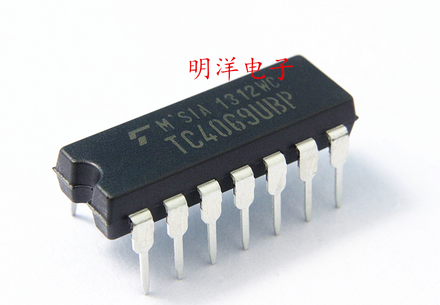 TC4069UBP 栅极逆变器 东芝  TC4069 全新原装进口 DIP 直插