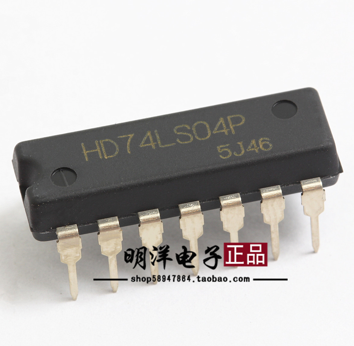 HD74LS04P RENESAS/瑞萨 全新原装进口 74LS04 DIP直插