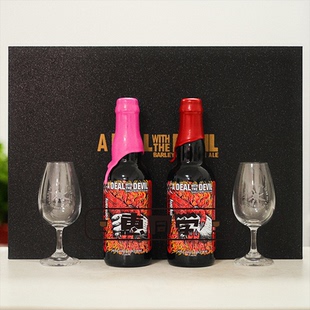 惠同学 安克雷奇恶魔的交易2023版限定礼盒 内含2瓶酒+2支杯子