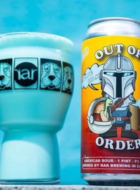 惠同学 艾尔复兴无序蓝色 600秒/酒花战锤/发酵大师/船长精酿啤酒