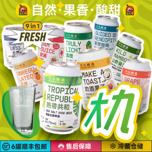 惠同学 大九酿造 流体果泥/马冬莓/无序/热带共和/就酱 精酿啤酒