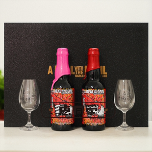 惠同学 安克雷奇恶魔的交易2023版限定礼盒 内含2瓶酒+2支杯子