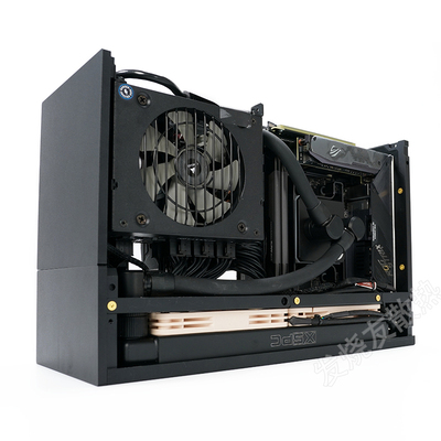 发烧友水冷|Ghost t1 ITX A4机箱EKWB分体式水冷ZMT软管套装