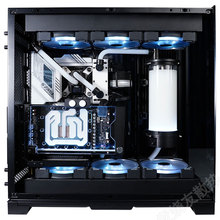 发烧友水冷|联力O11 EVO XL硬管EK分体式3冷排水冷 CPU显卡散热