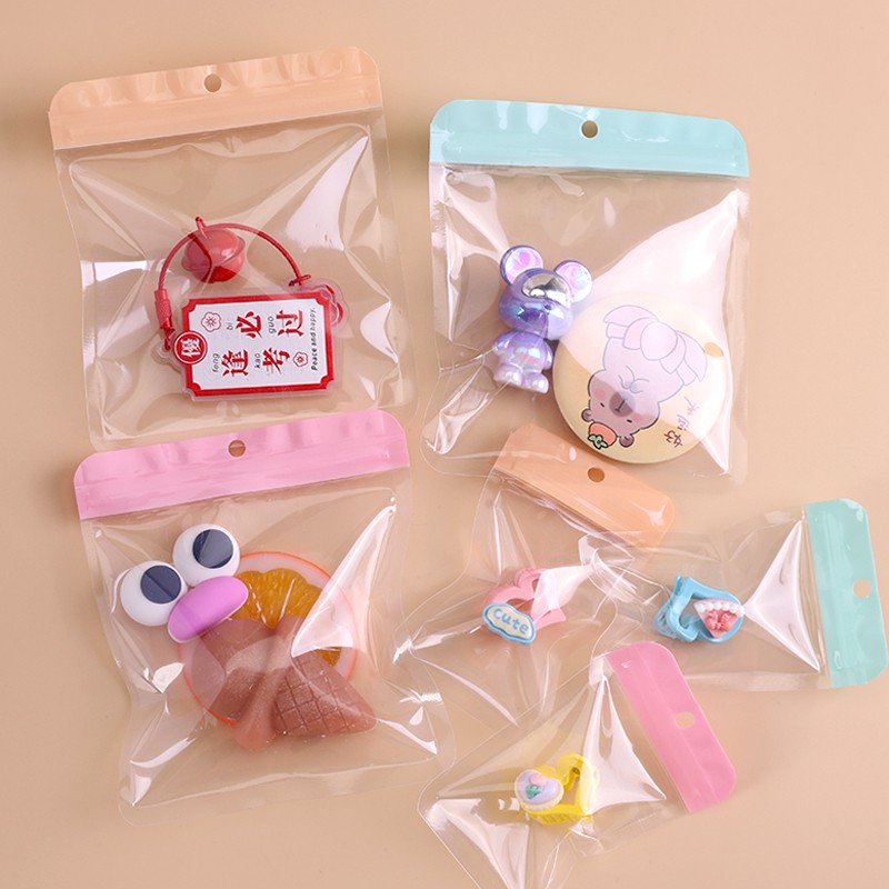 小清新高透礼品密封包装袋礼物袋