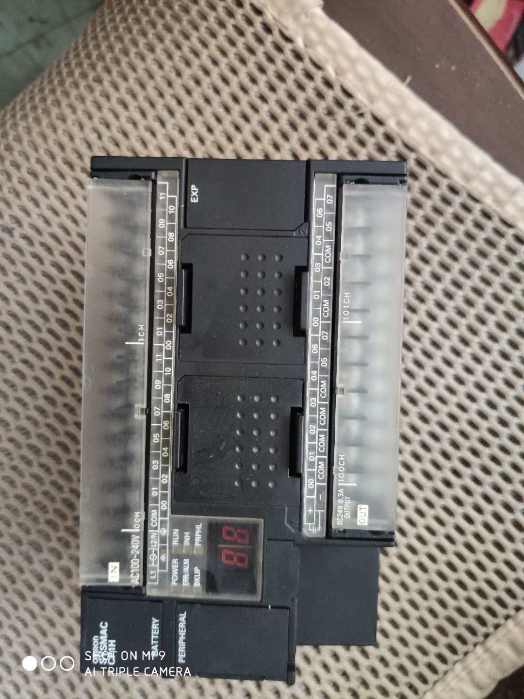 欧姆龙 cp1h-x40dr-a 二手9成新