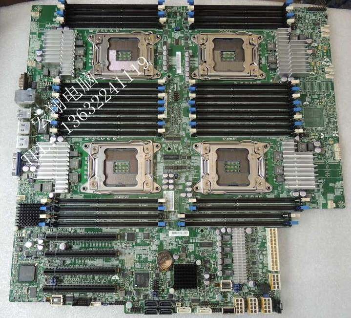 超微 x9qri-f  四路服务器主板 支持e5 4627v2 4657lv2超算48核