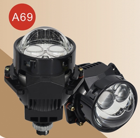 无损双直射激光进口灯珠 近光45W 远光55W 激光+20W  A69