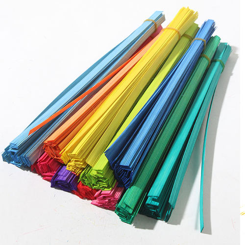 竹编扇子材料竹篾diy彩色竹片竹条编织工具包儿童手工制作蒲扇