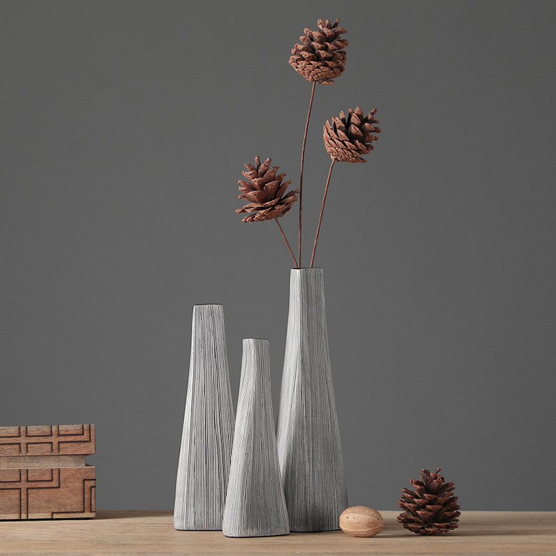 小众迷你干花轻奢小花瓶摆件高档现代客厅插花餐桌高级装饰品花器,家居饰品,花瓶,淘宝优惠券,粉丝福利购,淘宝优惠卷