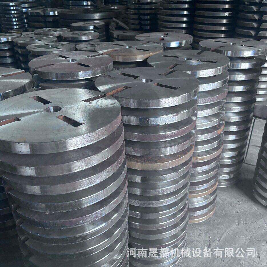 消失模铸造厂家 木材粉碎机刀盘420型 500型 600型切片机刀盘刀片