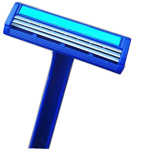 进口三层剃须刀片手动老式刮胡刀男士一次性用品旅行洗漱刀头刀架