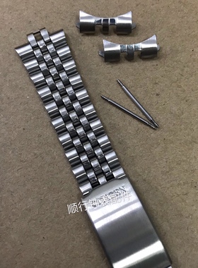 手表表带 适用于老款经典 西铁男8200手表 表带18mm 20mm 不锈钢