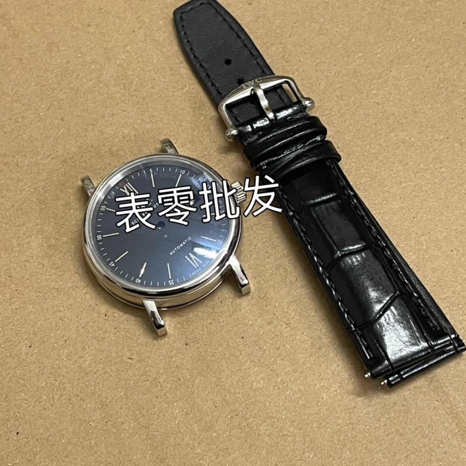 手表配件 万壳适用ETA2824-2 2824-1 st2130表壳 黑盘皮带款 全钢