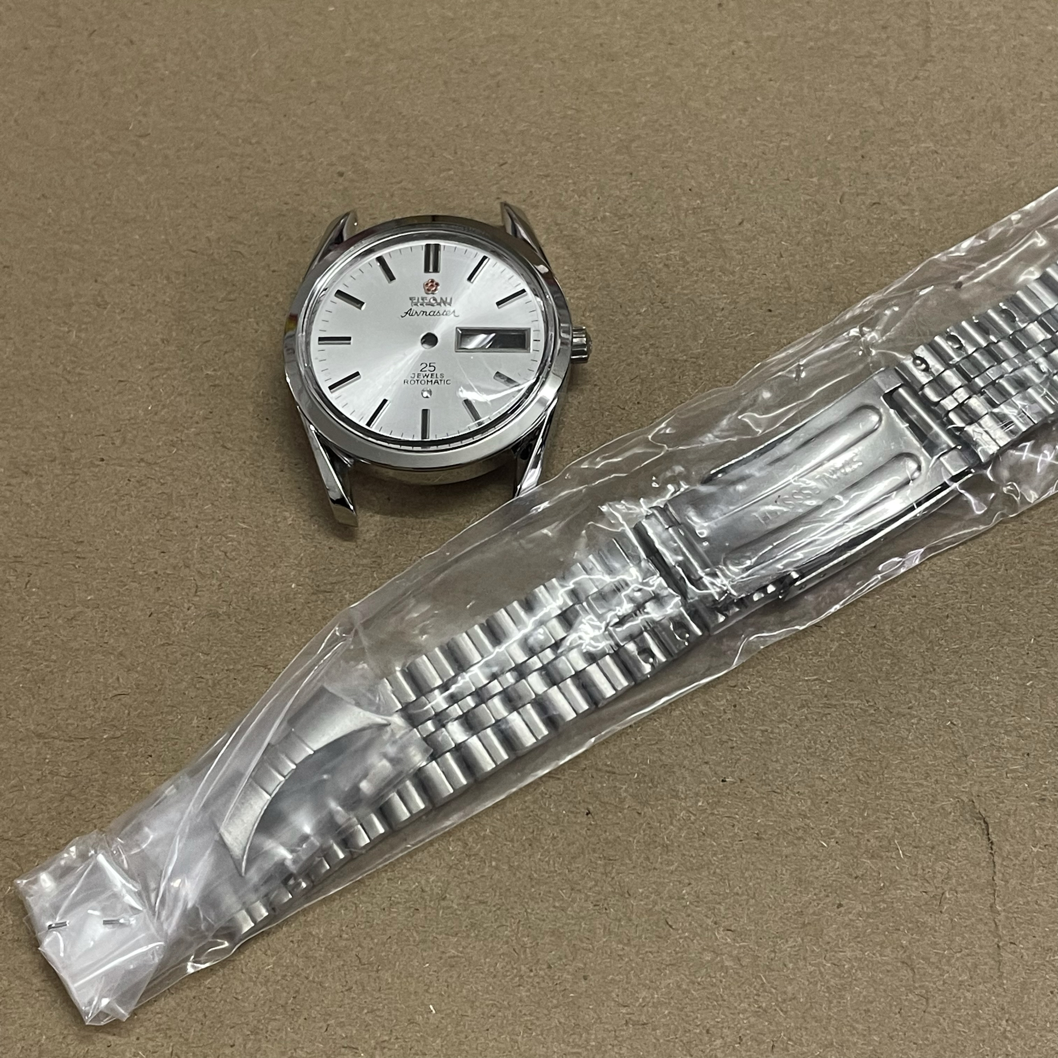 309-345手表梅双历表壳适用于2878287928342836机芯表壳