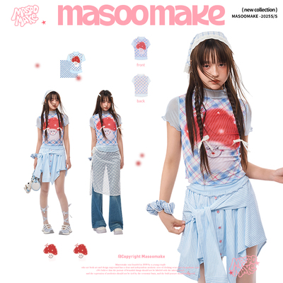 老玛儿时尚百搭短袖上衣